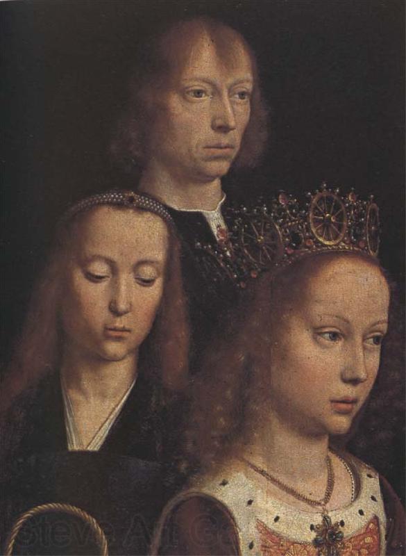 Gerard David Detail from the Virtgo ivter Virgines